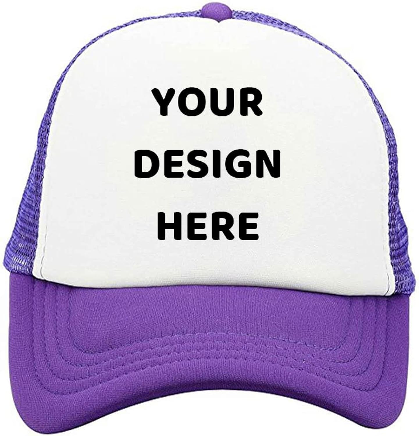 Customized Personalized Design Your Logo Unisex Trucker Hat Custom Mesh Baseball Cap
