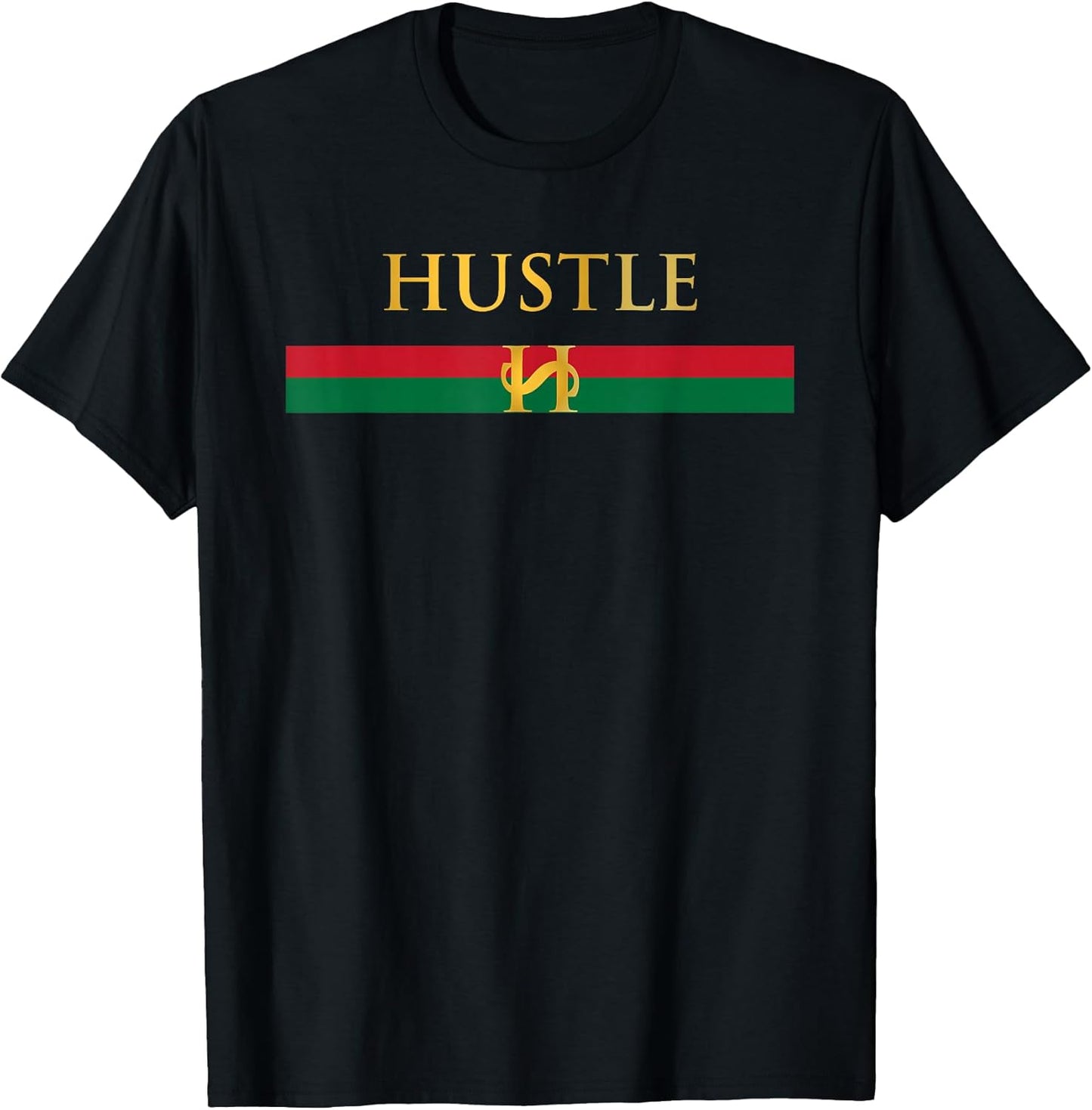 Hustle Designer Logo T-Shirt