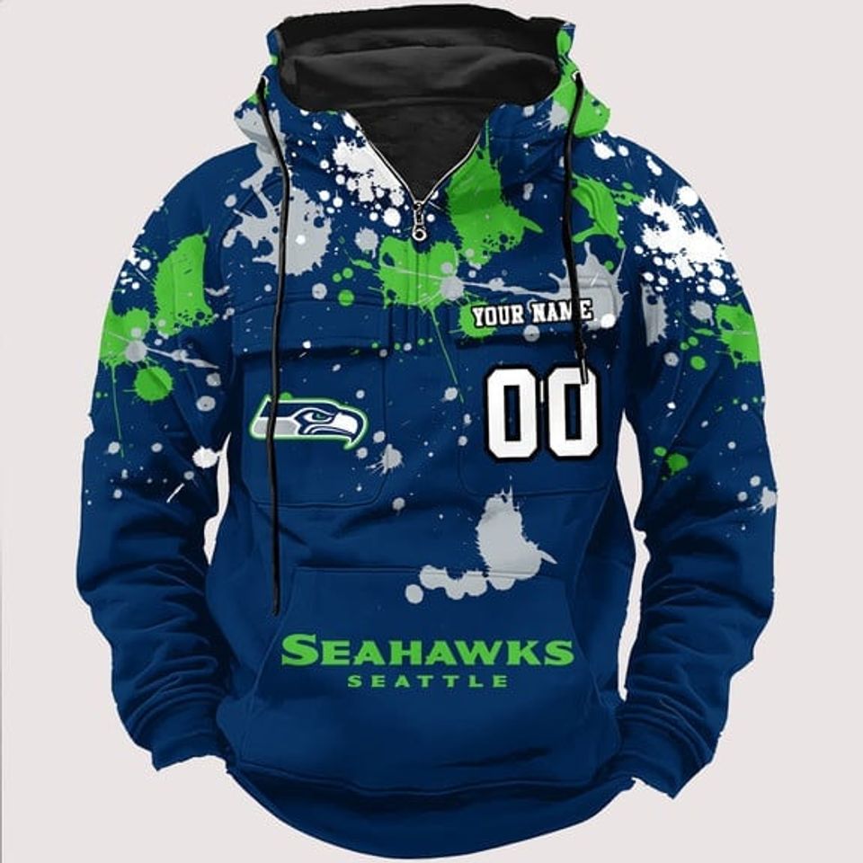 Seattle Seahawks Classic Revival 3D Hoodie SPTVCSH286 - Sport9Design