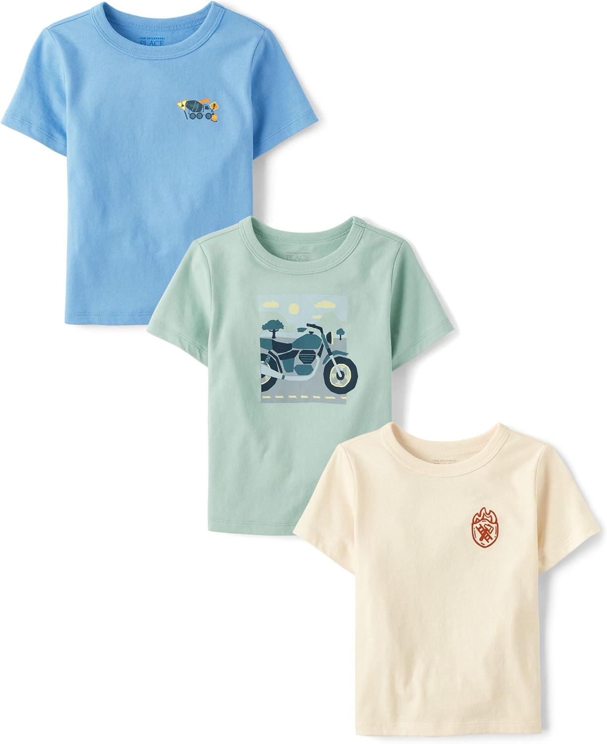 Baby Boys' Graphic T-Shirts (3-Pack)