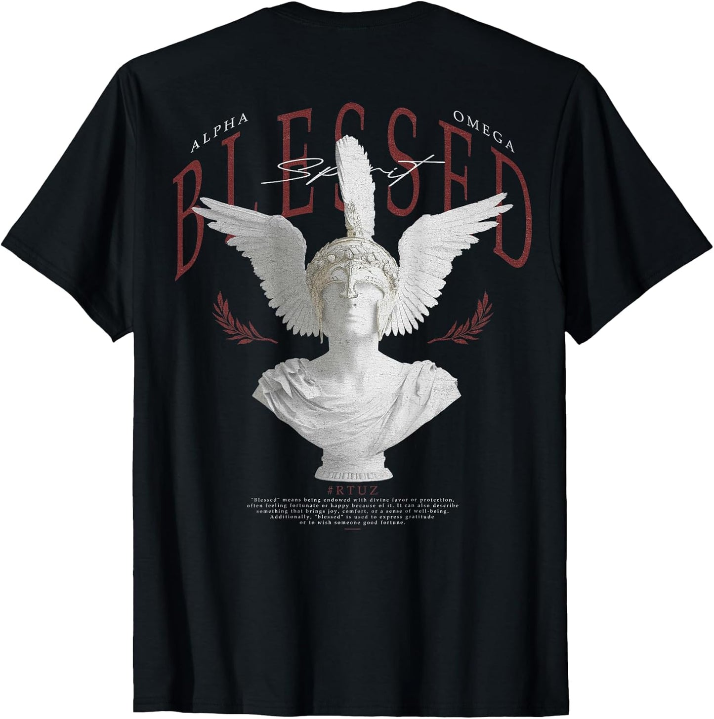 Hip Hop Urban Y2K Retro Vintage Edgy Back Print Streetwear T-Shirt