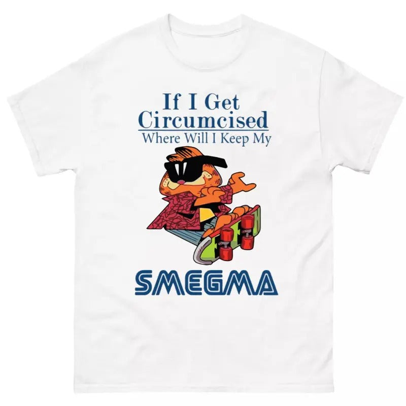 Garfield Smegma Meme Shirt Featuring Hilarious and Graphic Design