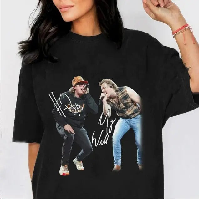 Hardy And Wallen T-Shirt, Hardy 2024 Country Music Fest Sweatshirt, Wallen Shirt, Country Music Shirt, Gift For Fan
