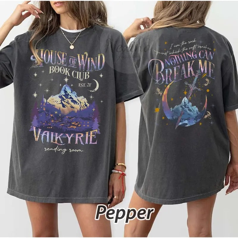 House Of Wind Book Club Shirt, Sarah J Maas Shirt, Night Court Shirt, Acotar Velaris, Throne Of Glass Shirt, Book Club Gifts