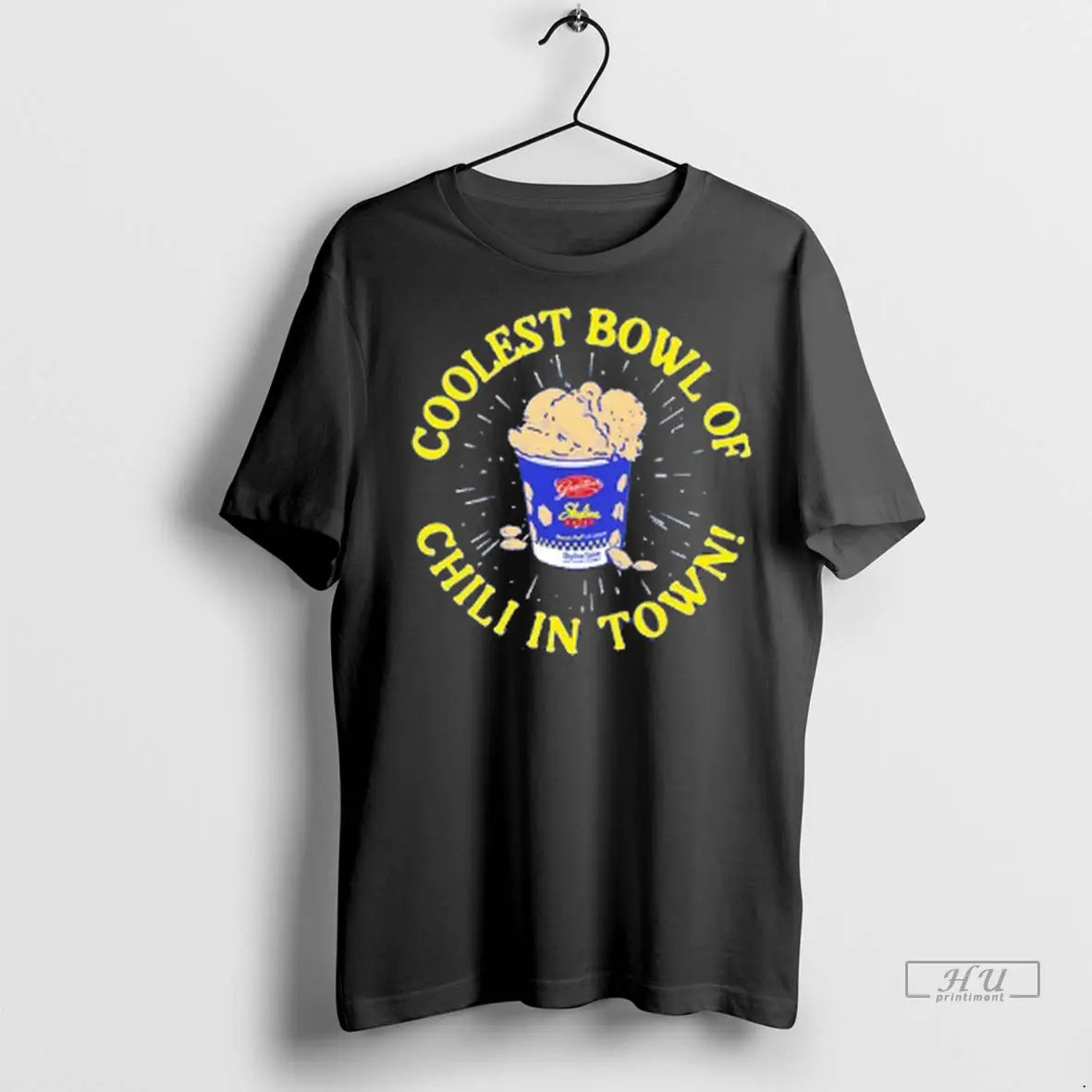 Officials Coolest Bowl Of Chili In Town Graeters Skyline Ice Cream T Shirts