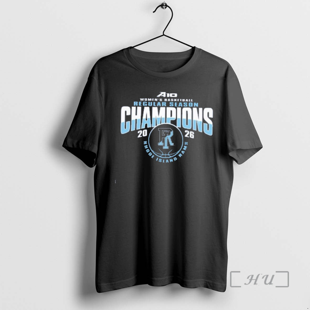 Officials Rhode Island Rams 2026 Womens Basketball A10 Regular Season Champions 1 Premium T Shirts