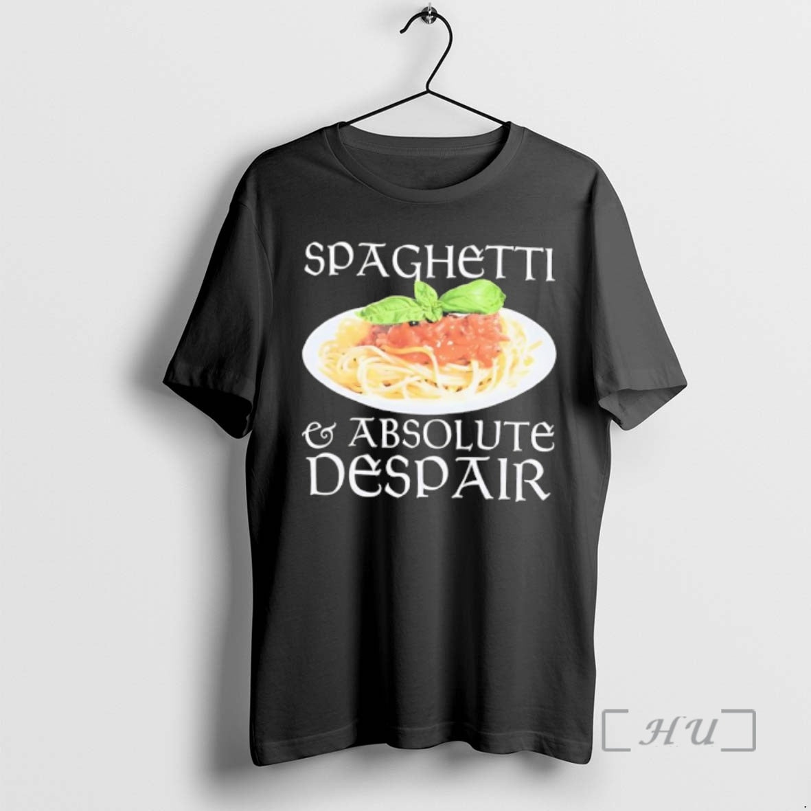 Officials Spaghetti And Absolute Despair Basil Pasta Food Meme