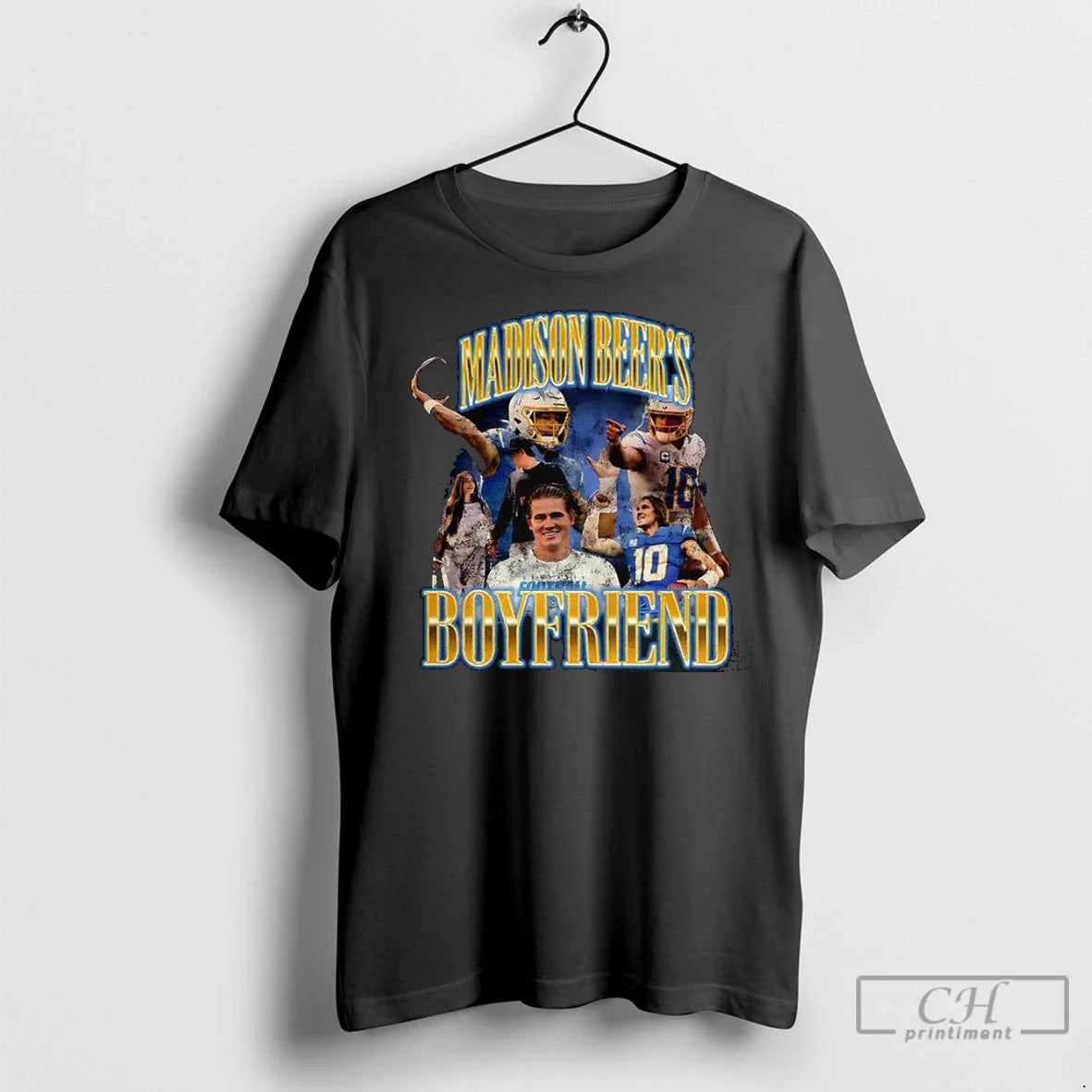 Premium Justin Herbert Los Angeles Chargers Madison Beers Boyfriend