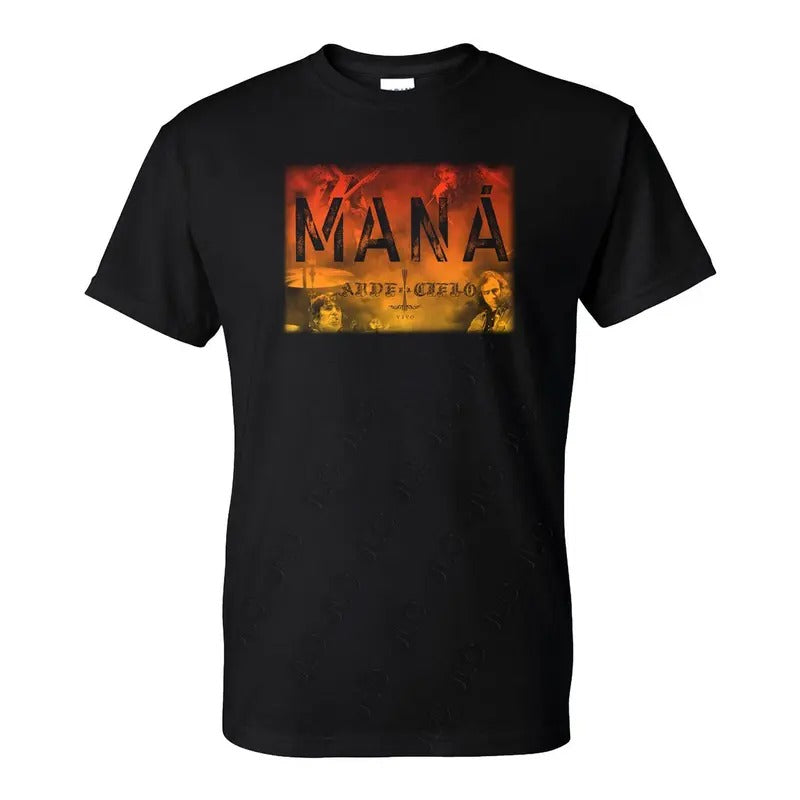 Rock en espaƱol: Mana A.. El Cielo T-Shirt Playera Casual Classic