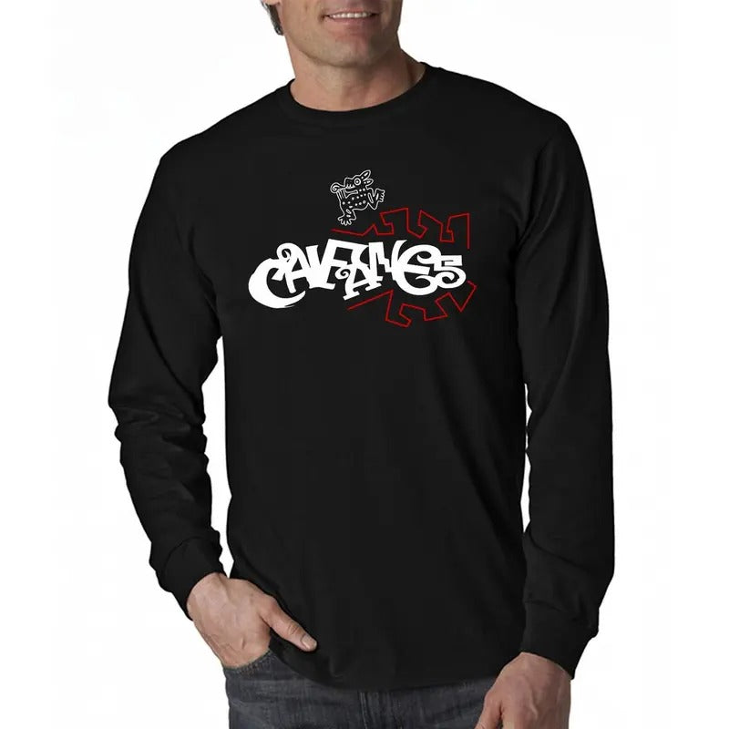 Rock en espaƱol Caifanes new tribute long sleeve mens t-shirt Casual Classic