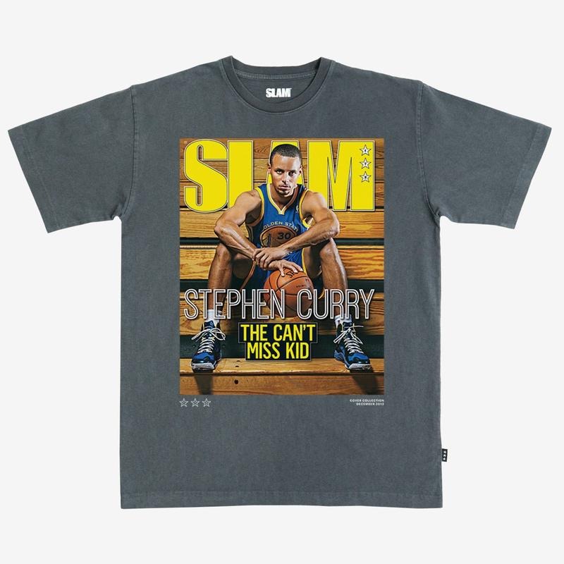 Slam Cover Tee - Stephen Curry (Slam 173) T-Shirt, 100% Cotton Unisex Shirt, Gift For Fan