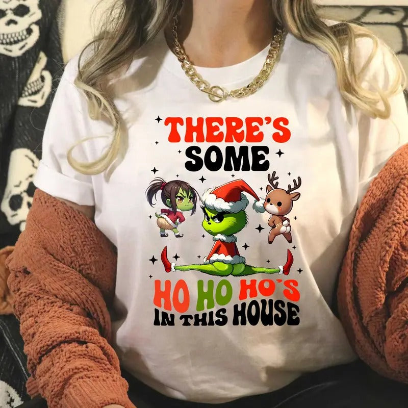 Some Horror in this house Shirt, Hallowen Shirt, Cute Fall Shirt, Spooky Seasonstyle{n002}2