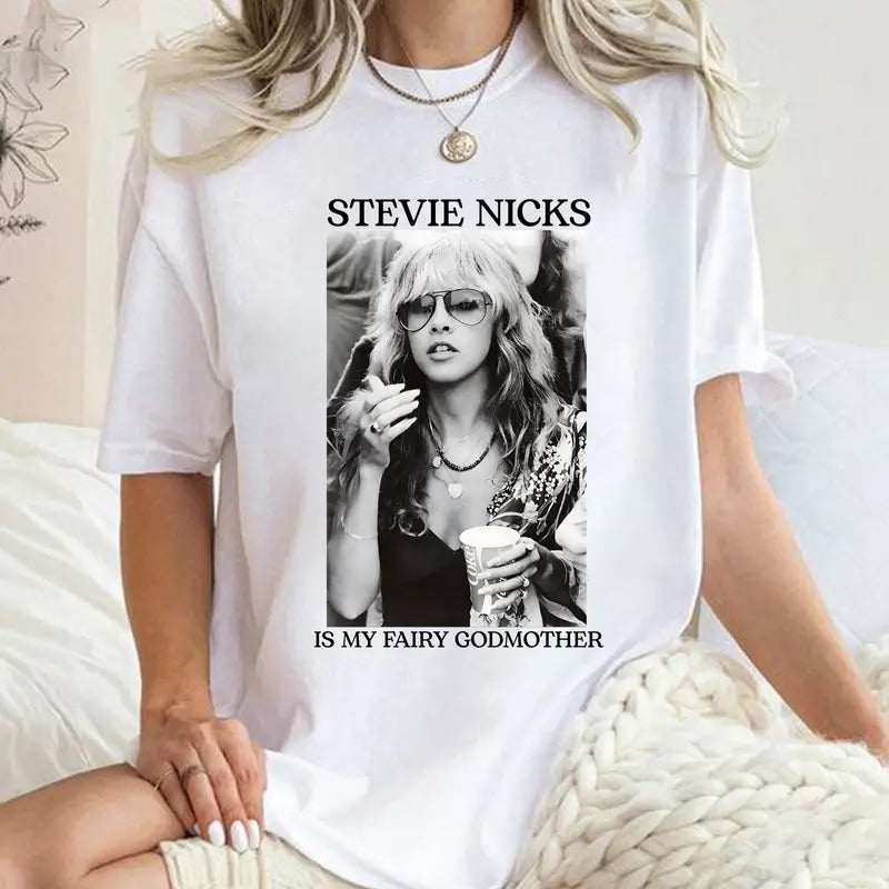 Stevie Nicks Is My Fairy Godmother Shirt, Stevie Nicks Shirt