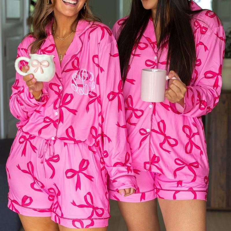 The Bow Edit Pajama Set