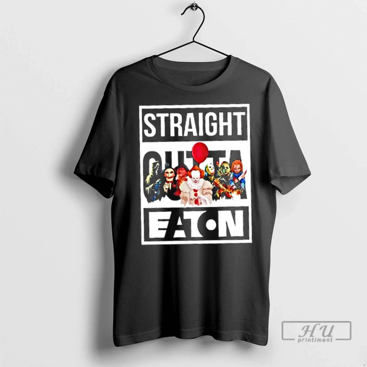 Trending Straight Outta Horror Movies Halloween X Eaton Corporation T Shirts