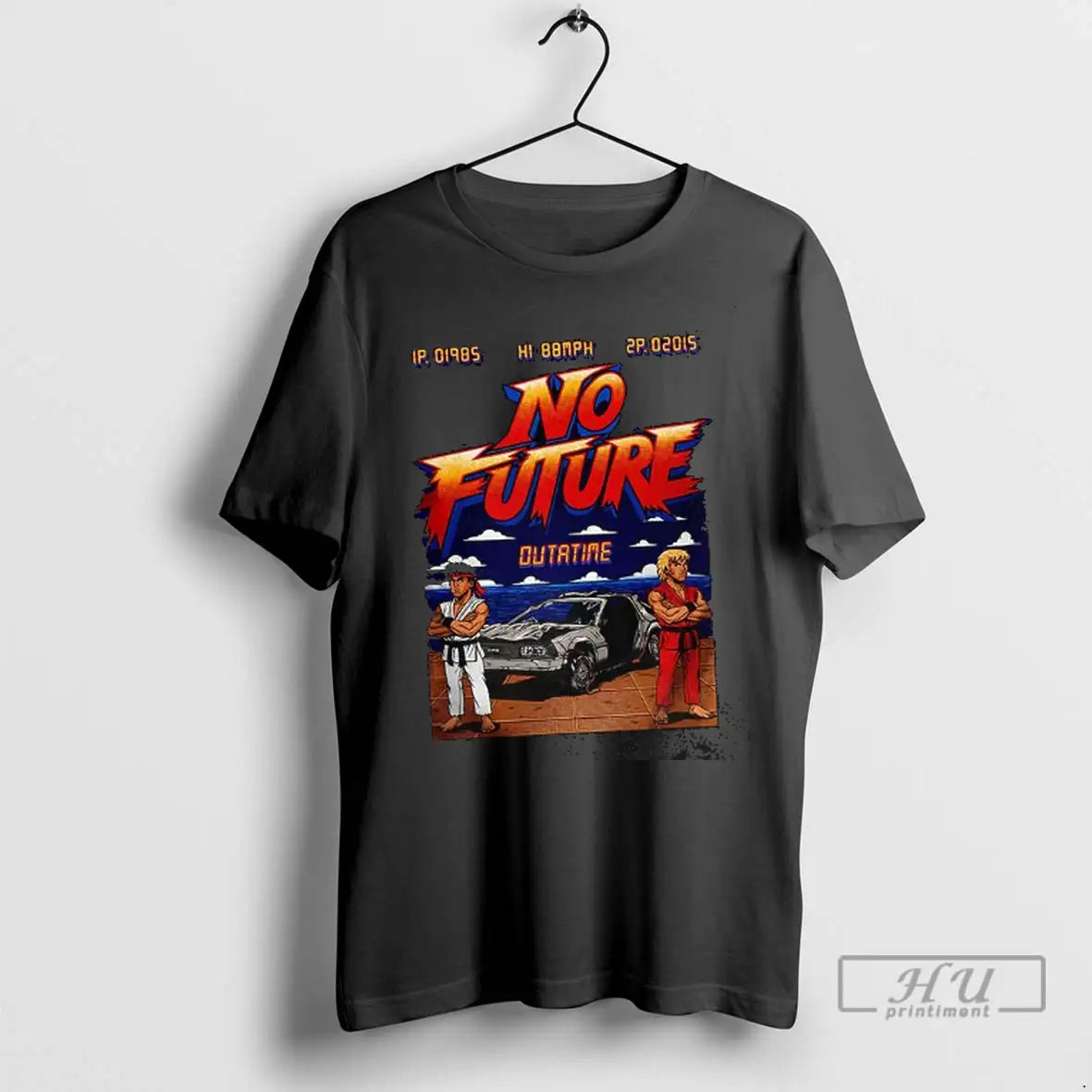Trending Street Fighter Back To The Future No Future Outatime T Shirts
