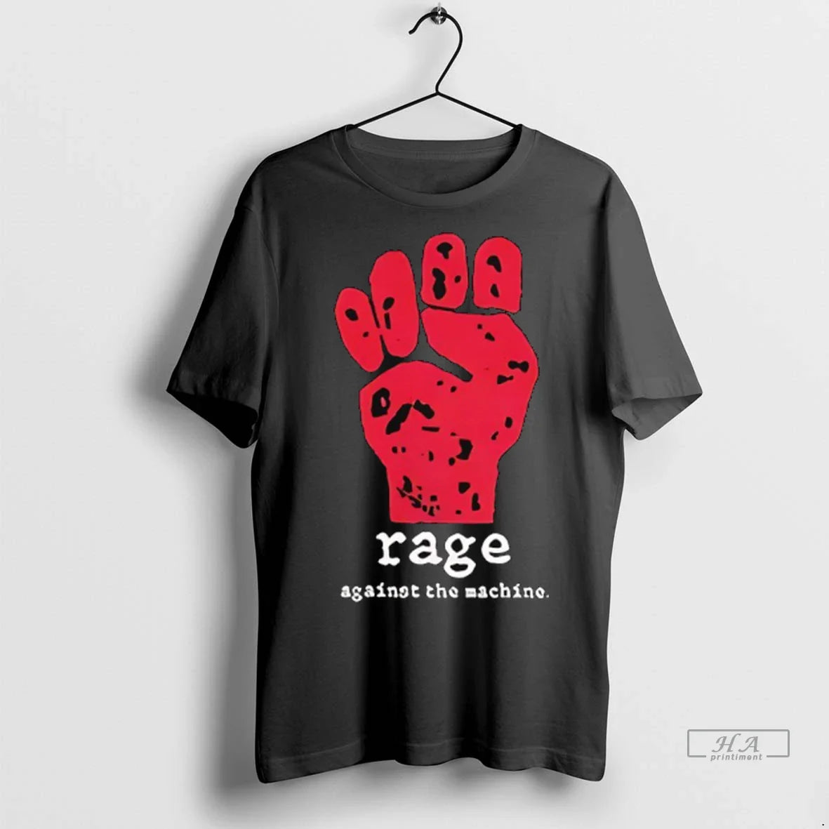 Trendy Officials Rage Against The Machine Fist Red Shirt Sweater