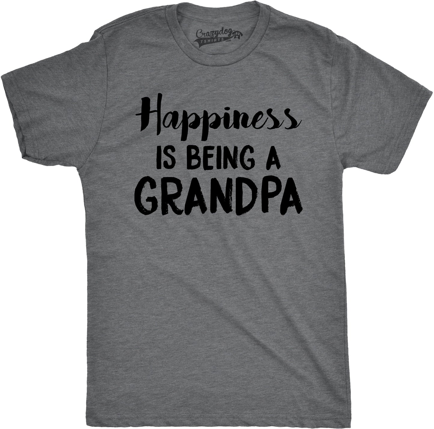 Happiness is Being a Grandpa Men's T Shirt