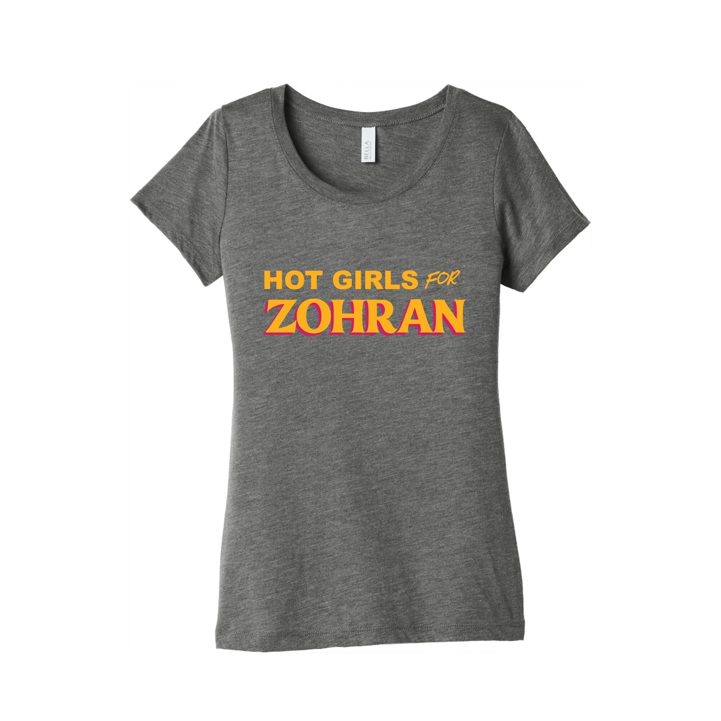 Hot Girls for Zohran Womens Triblend Tee