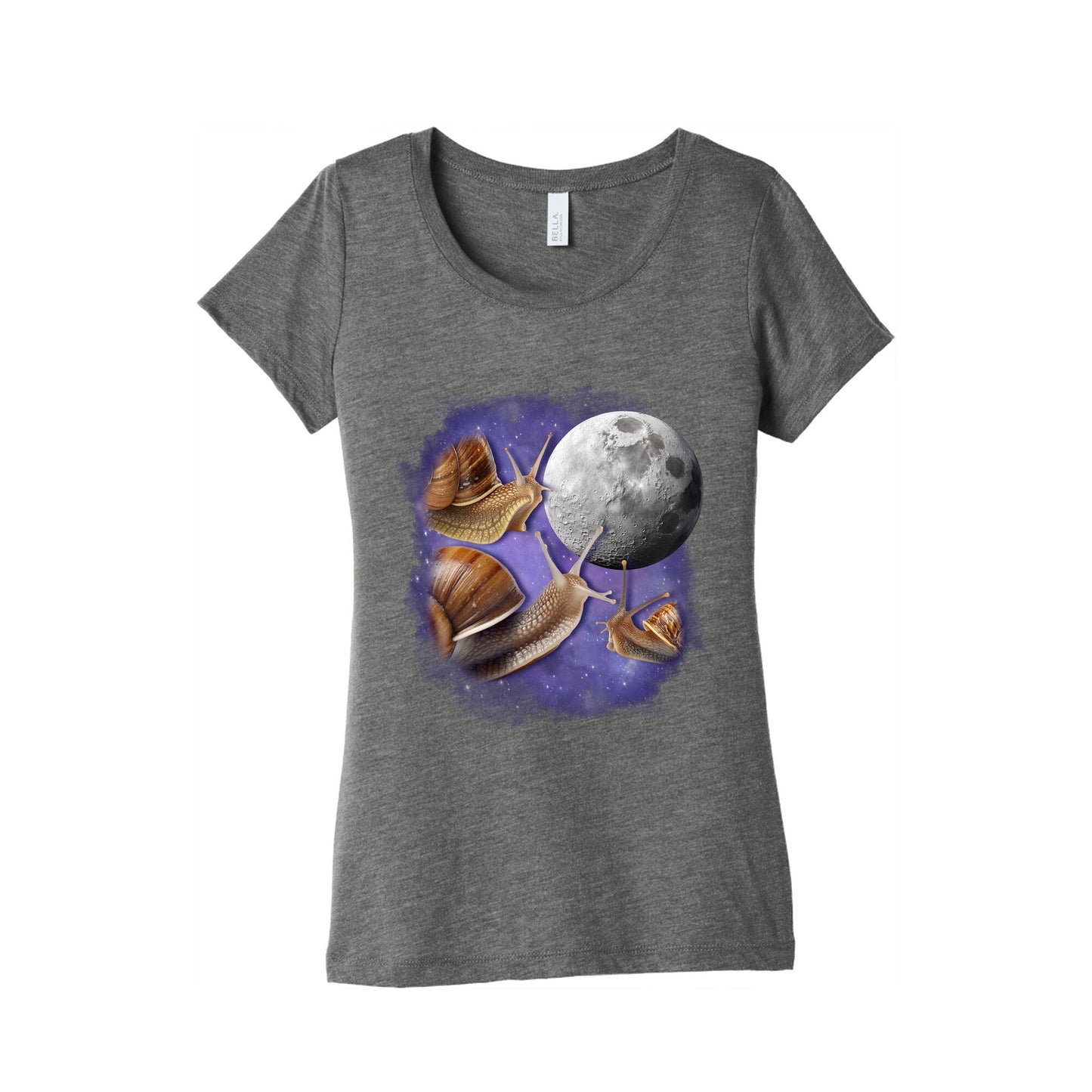 Yearning Snails Womens Triblend Tee