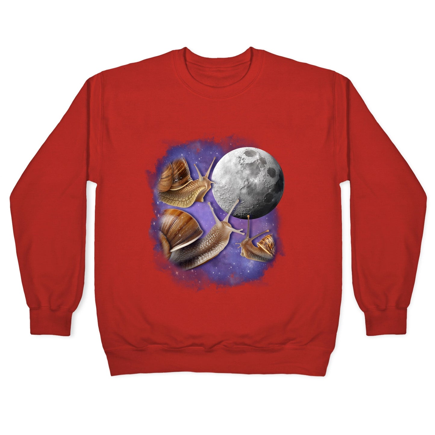Yearning Snails Crewneck Sweatshirt
