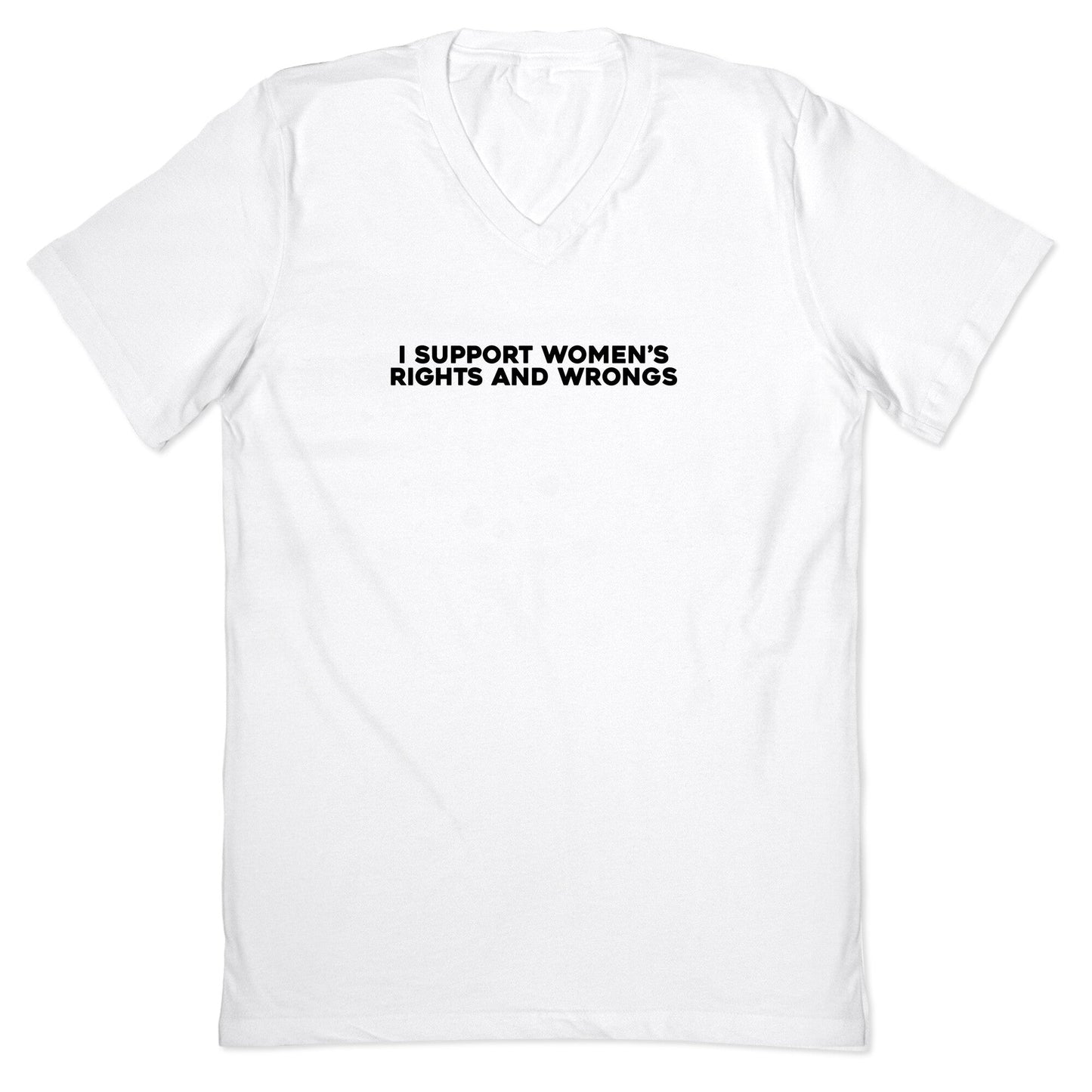 Womens Rights And Wrongs V-Neck