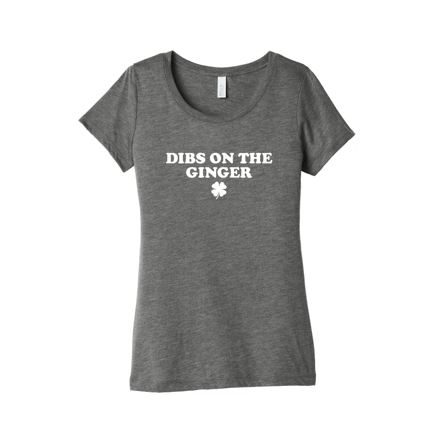 Dibs On The Ginger Womens Triblend Tee