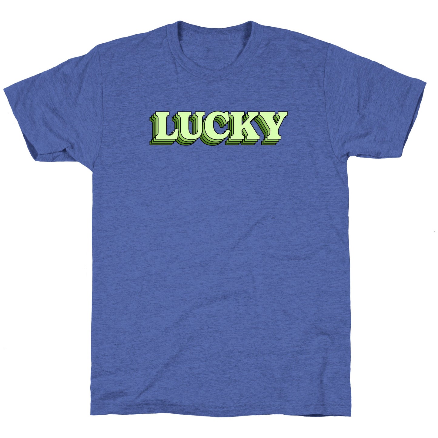 Lucky Unisex Triblend Tee