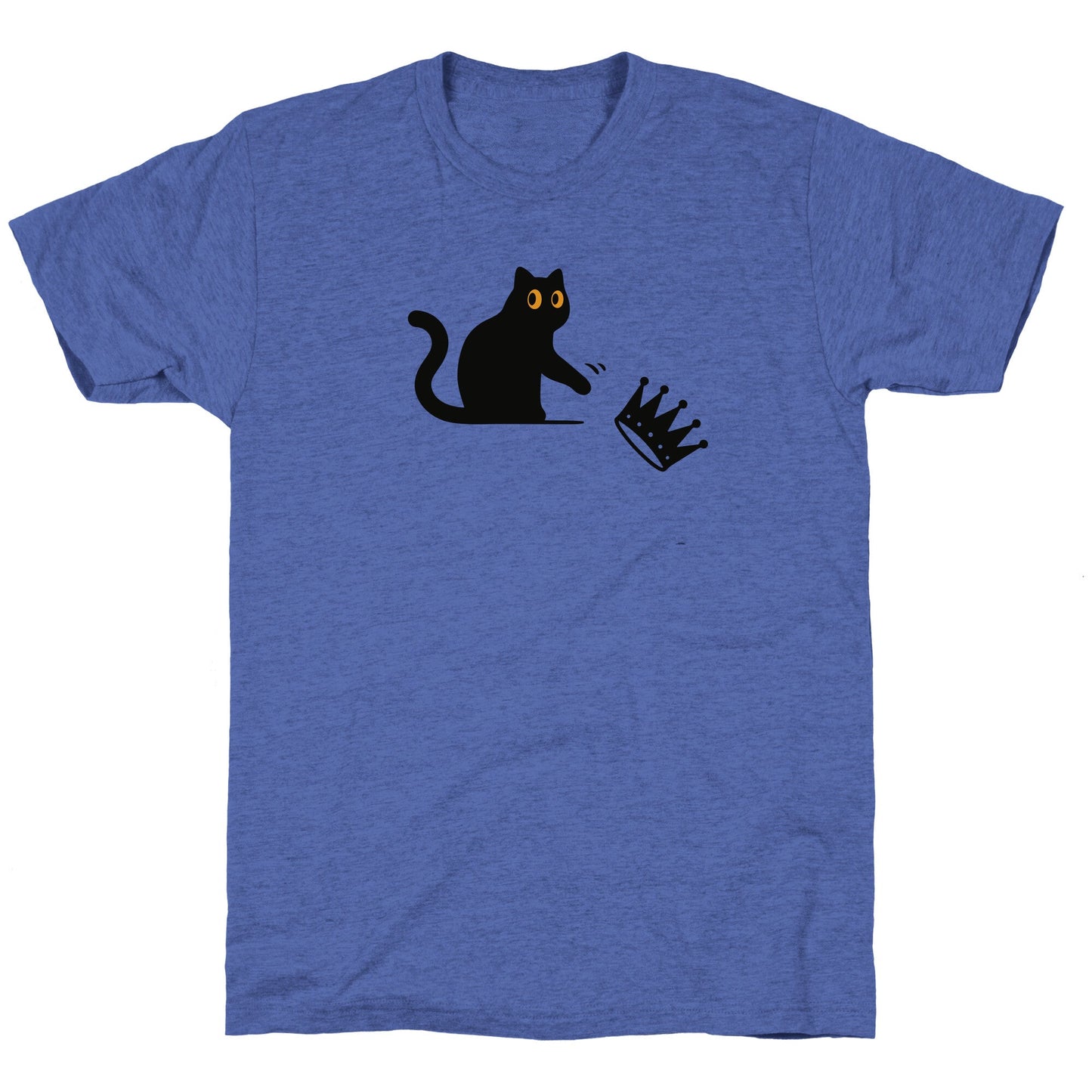 No Kings Cat Unisex Triblend Tee