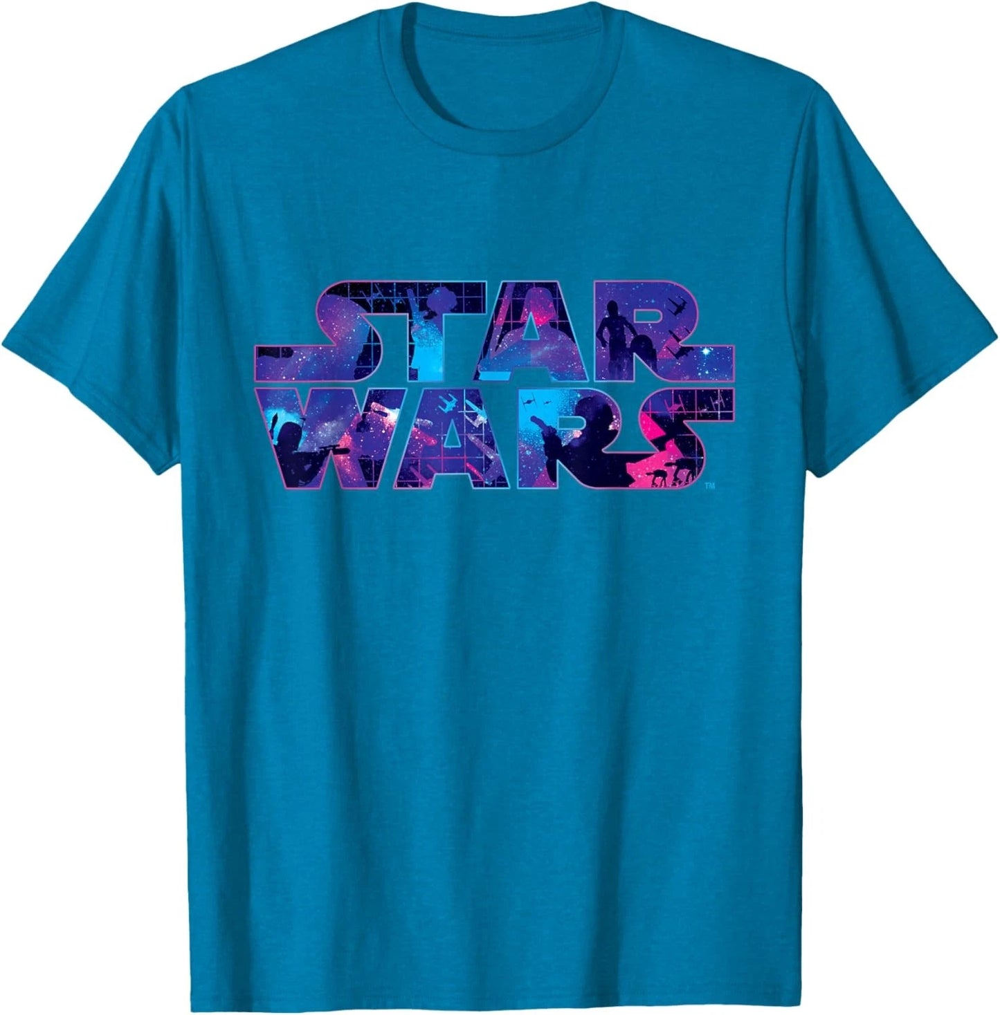 Star Wars Logo Retro 90s Galaxy Unisex T-Shirt