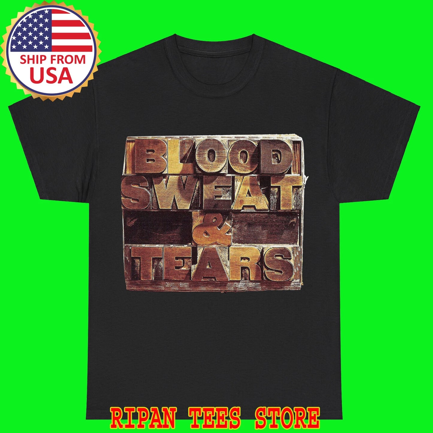Blood Sweat & Tears Black Size S - 5XL