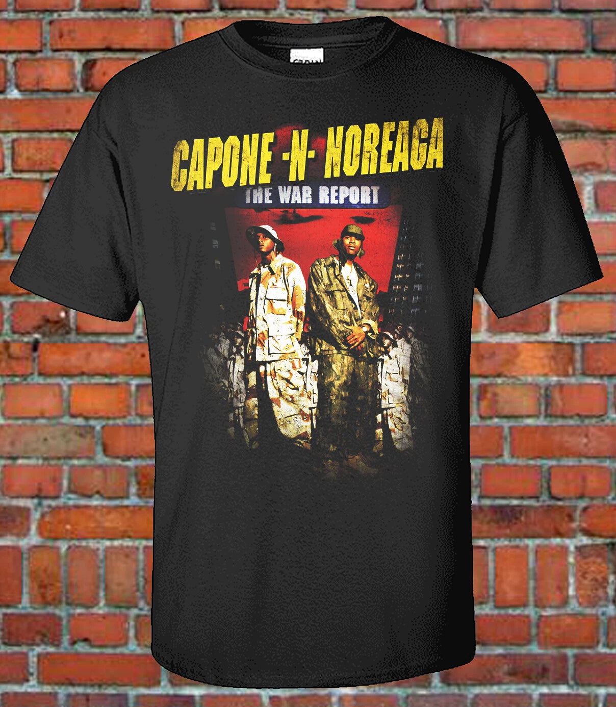 Capone N Noreaga CNN War Report Graphic Tee