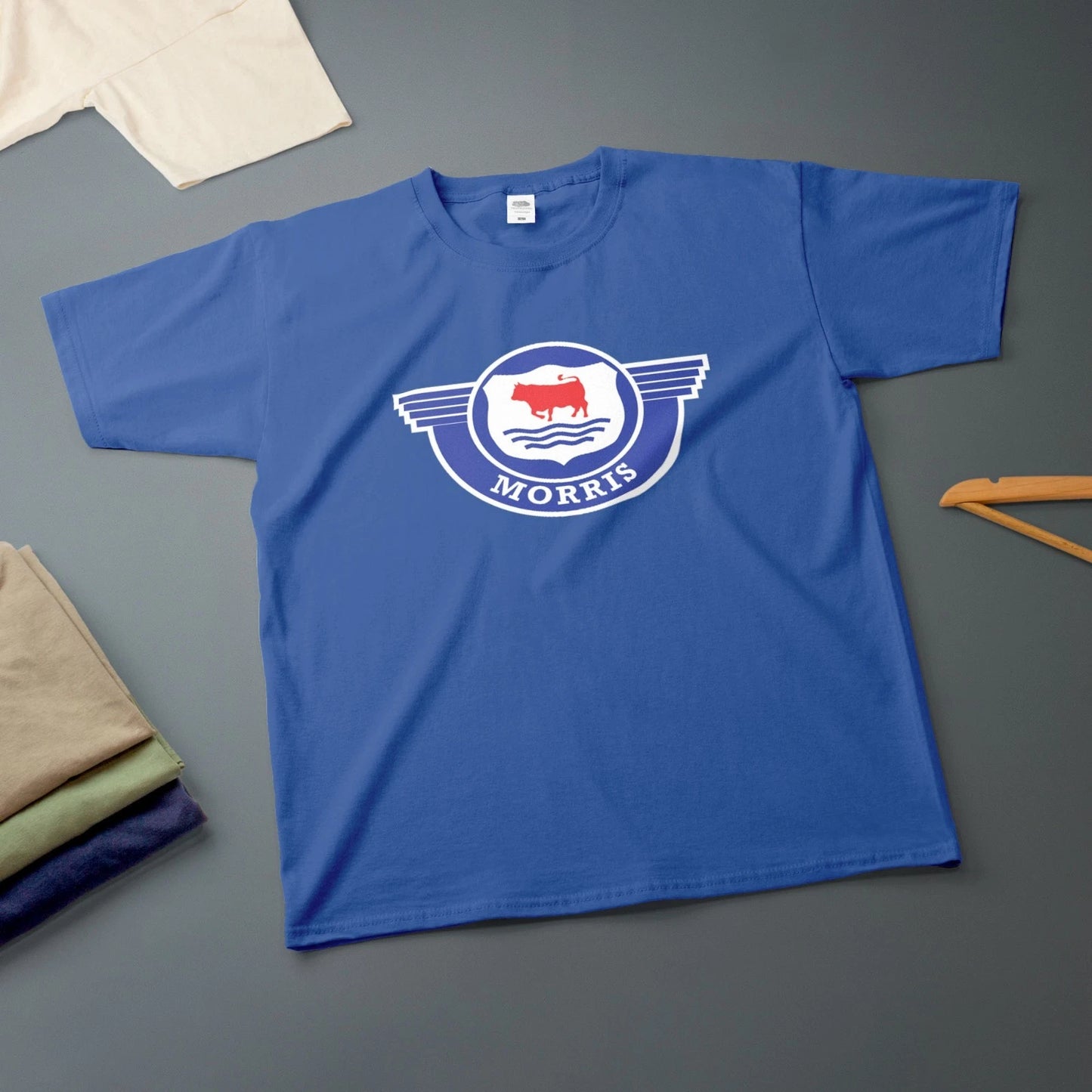Morris Badge T-Shirt Classic Car Enthusiast OFFICIAL LICENCED PRODUCT