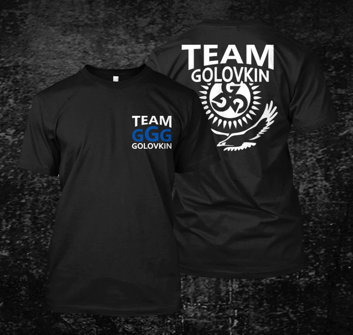 GGG Gennady Golovkin Team boxing - Custom front and back tee
