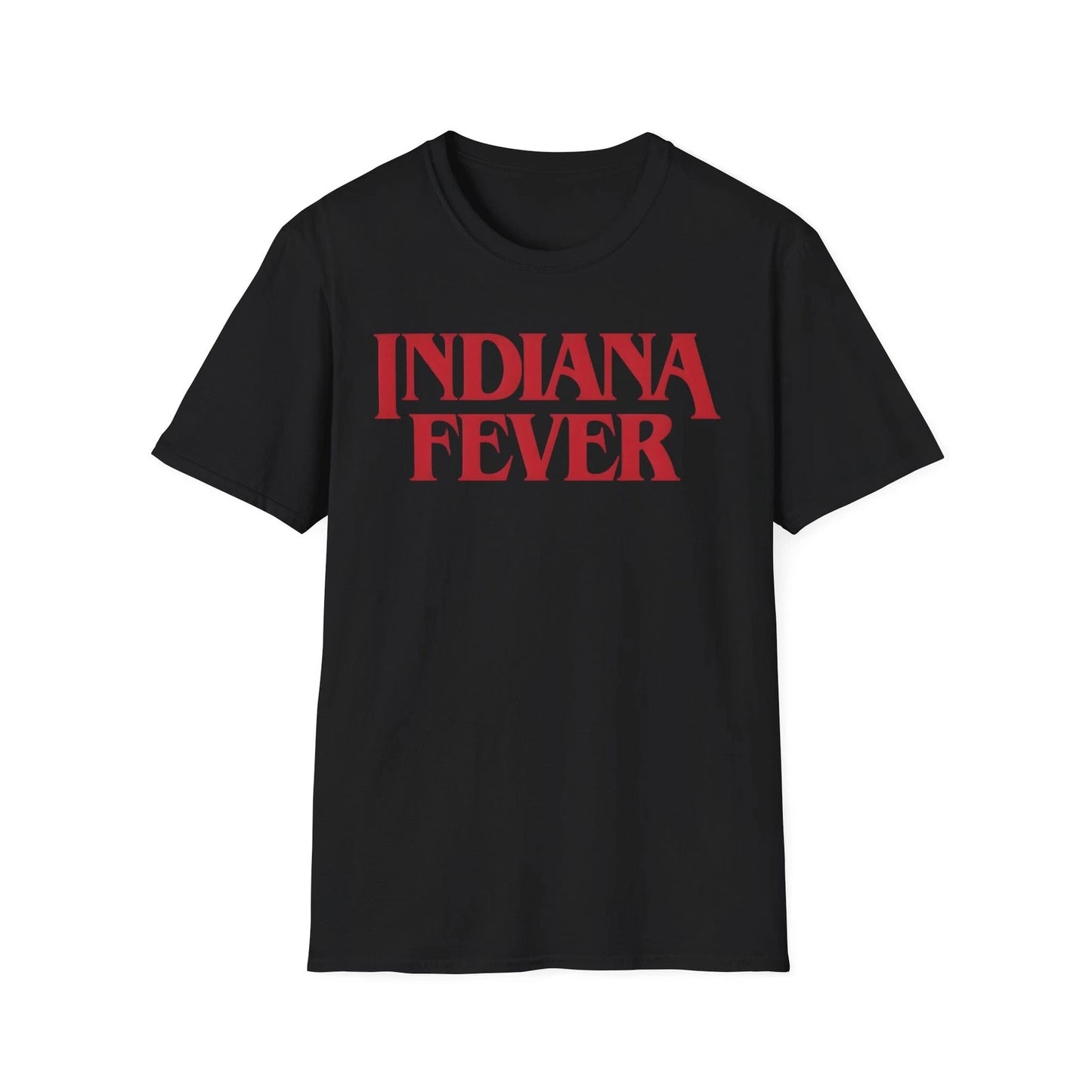 Front & Back Caitlin Clark Indiana Fever Stranger Things Unisex Custom TShirt