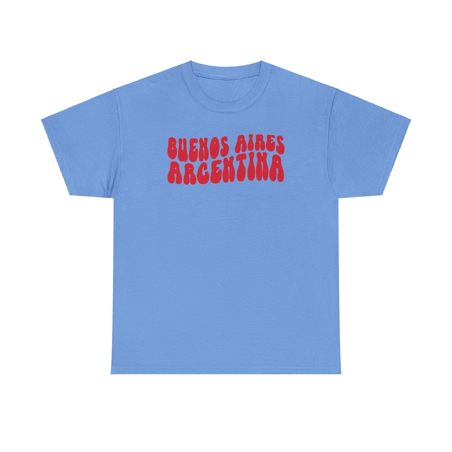 Buenos Aires Argentina Shirt Gifts Tshirt Tee Crew Neck Short Sleeve
