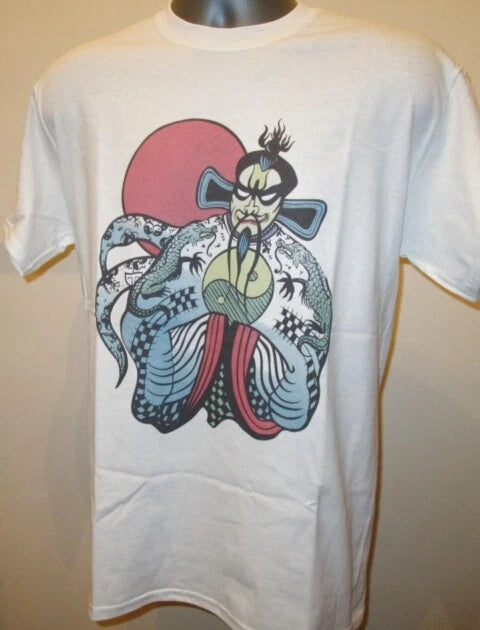 Big Trouble In Little China Fu Manchu T Shirt 80s Action Film Kurt Russell V111