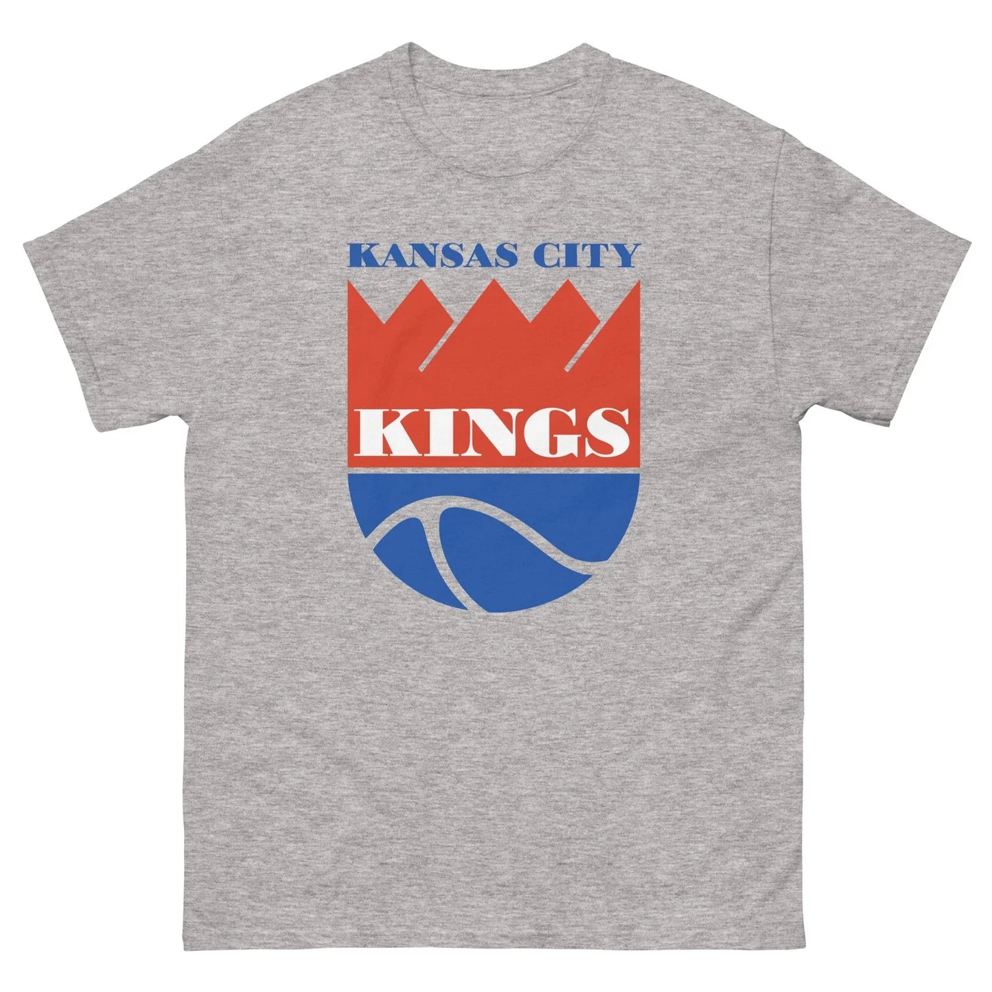 Kansas City Kings Basketball Graphic T Shirt Unisex classic tee