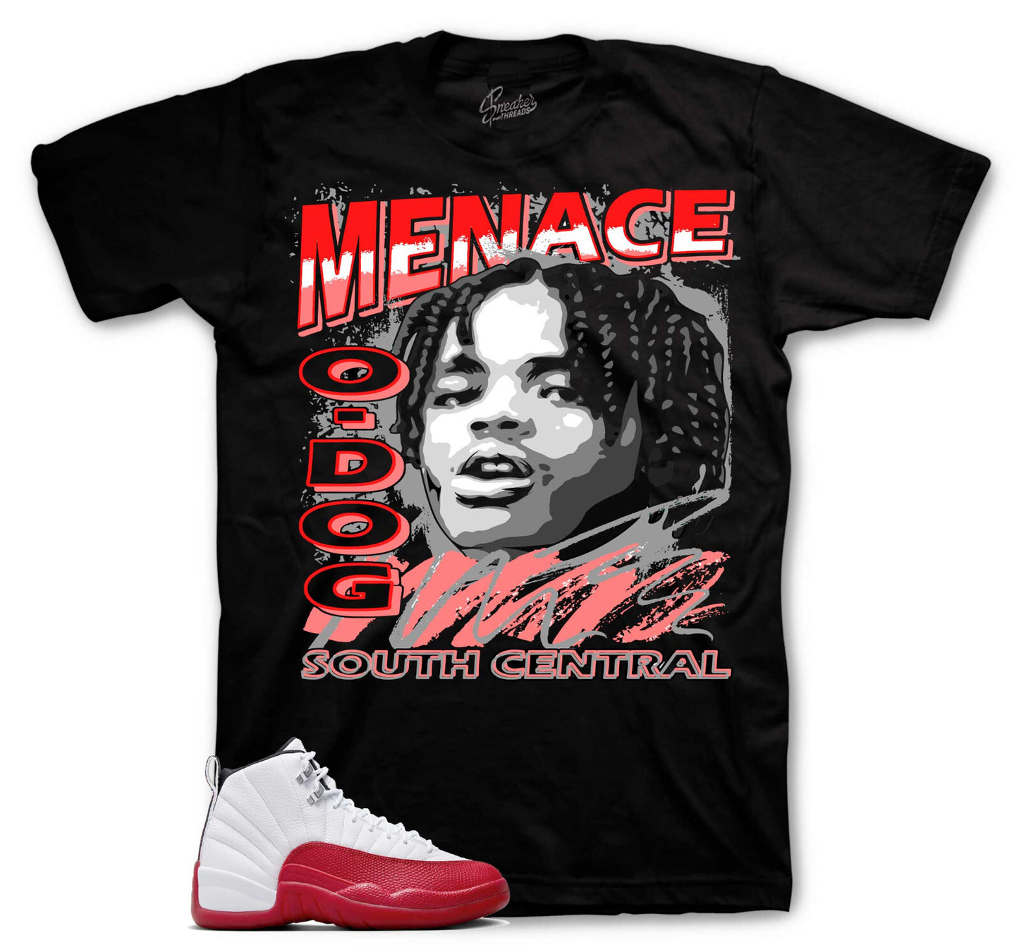 Shirts To Match Jordan 12 Cherry Retro 12 Sneaker Tees - Nineties Shirt