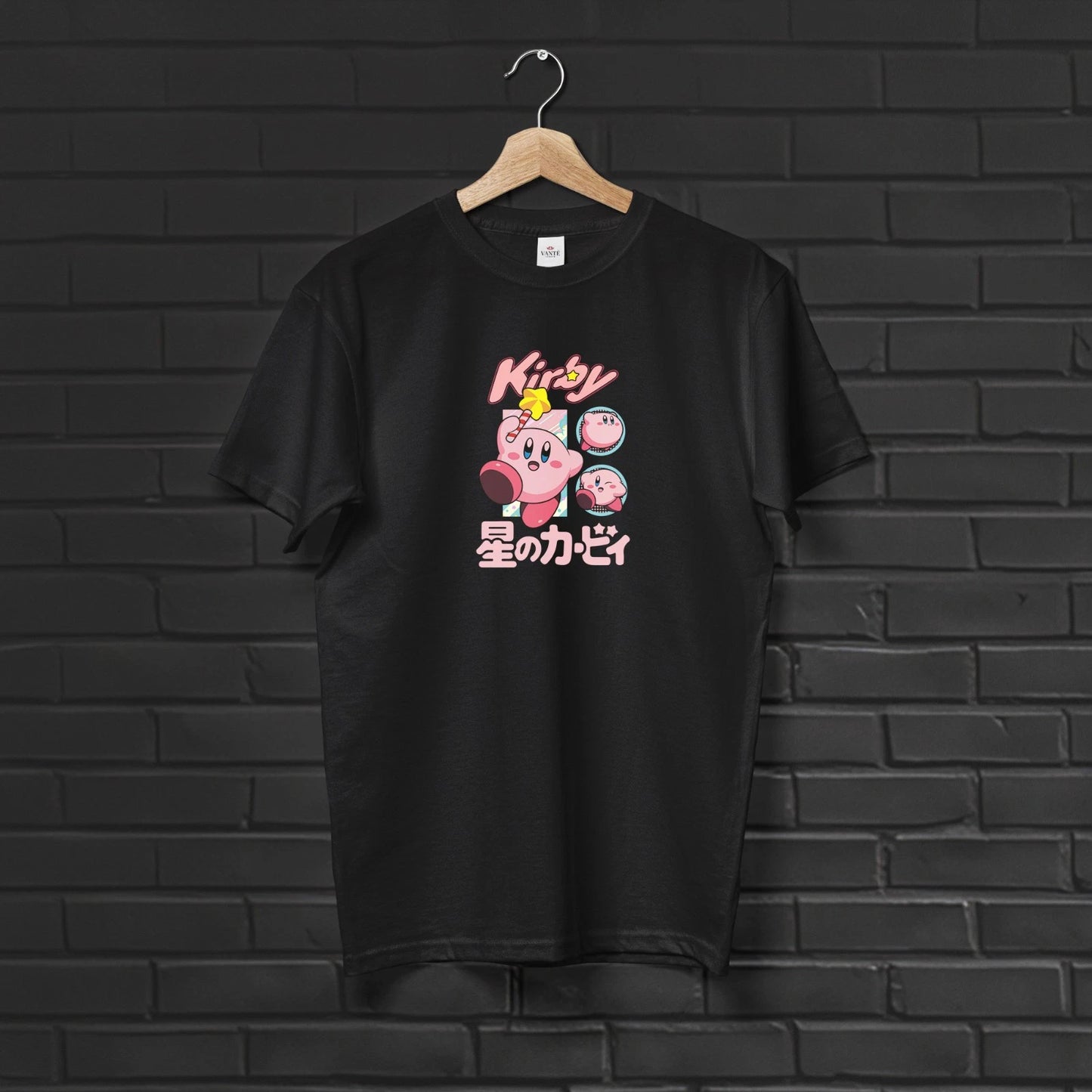 Kirby of the Stars Graphic Tee Shirt Retro Nintendo Gaming Men’s Streetwear Top
