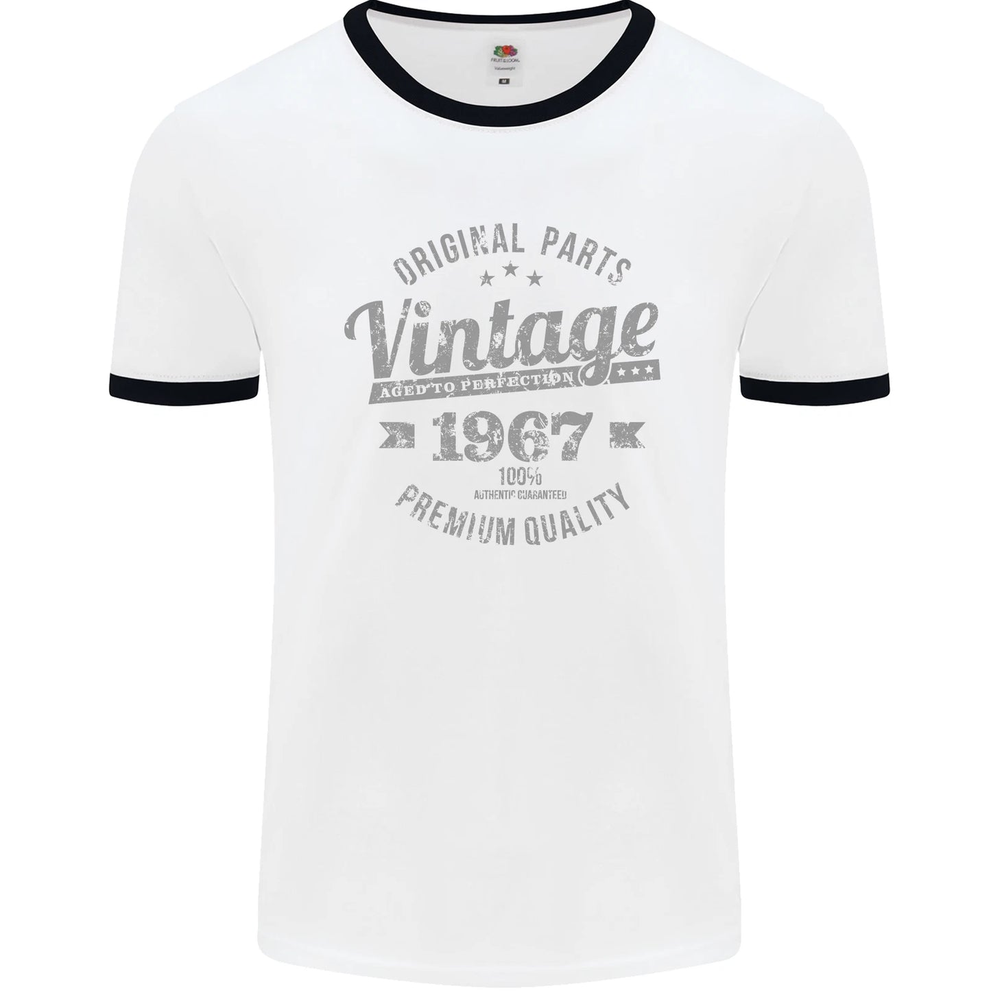 Vintage Year 59th Birthday 1967 Mens Ringer T-Shirt