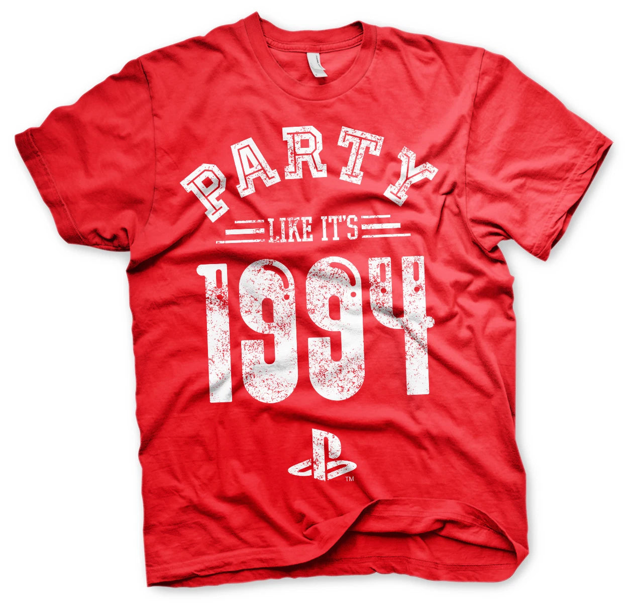 Sony Playstation Party Like It's 1994 Original Retro Men Men T-Shirt Red Red