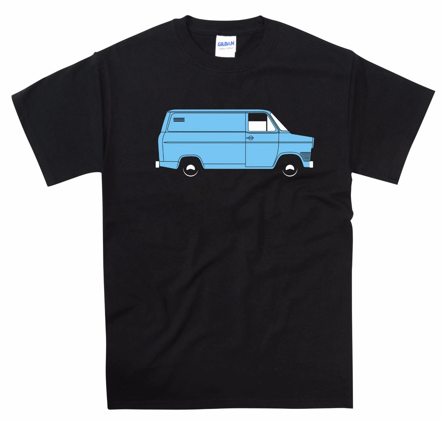 Mk1 Transit Van T Shirt Trucker Driver Petrol Head Classic Retro Vintage Tee