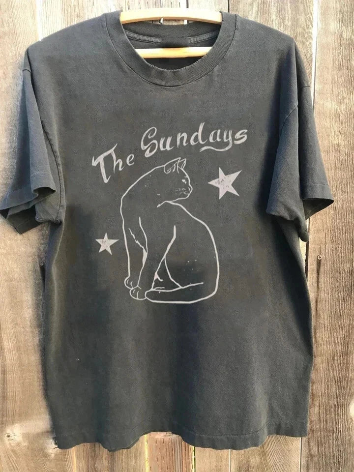 Dark Heather Color The Sundays Band Unisex T Shirt Full Size S-5XL