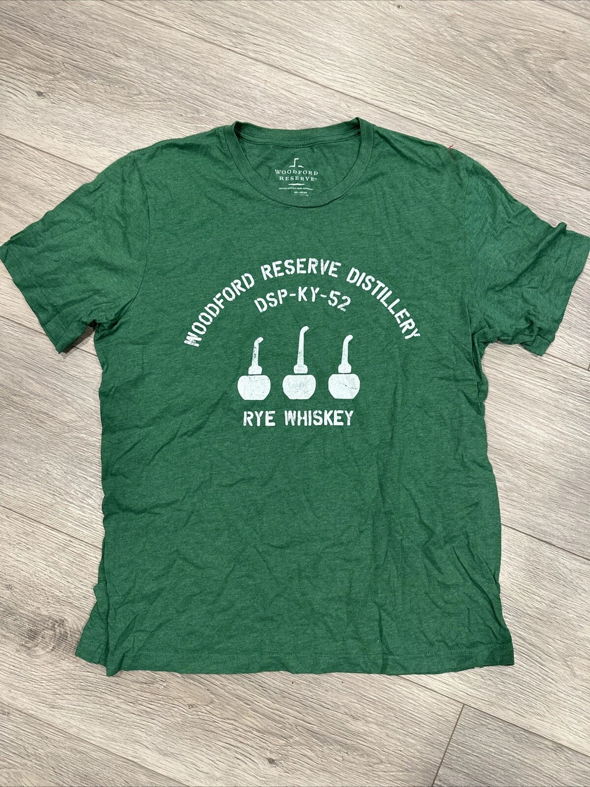 Woodford Reserve Distillery Rye Whiskey Soft Comfy Cozy Alcohol XL T Shirt