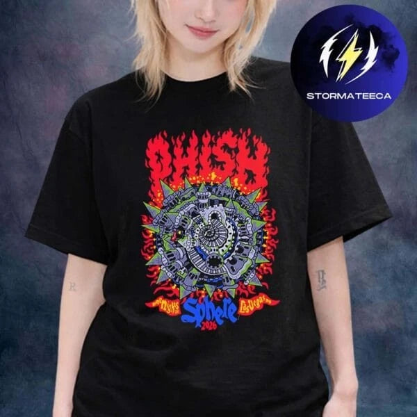 Phish Dry Goods At Sphere Las Vegas Residency Castle T-Shirt Unisex S-3XL