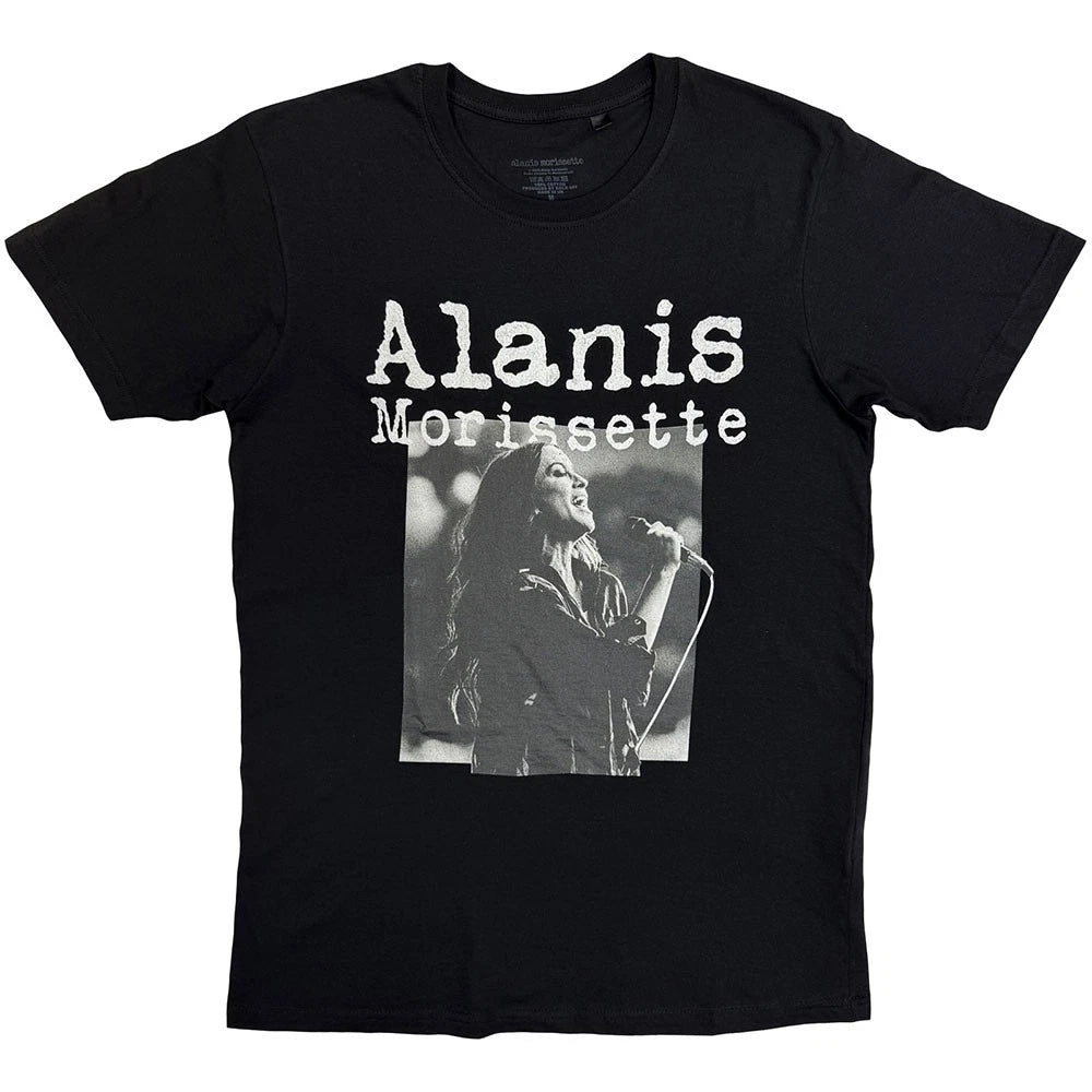 Alanis Morissette Singing Photo T Shirt