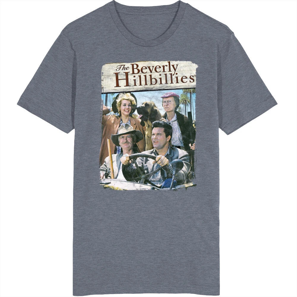 The Beverly Hillbillies 60s Tv Series Show Worn Look Vintage Unisex T Shirt