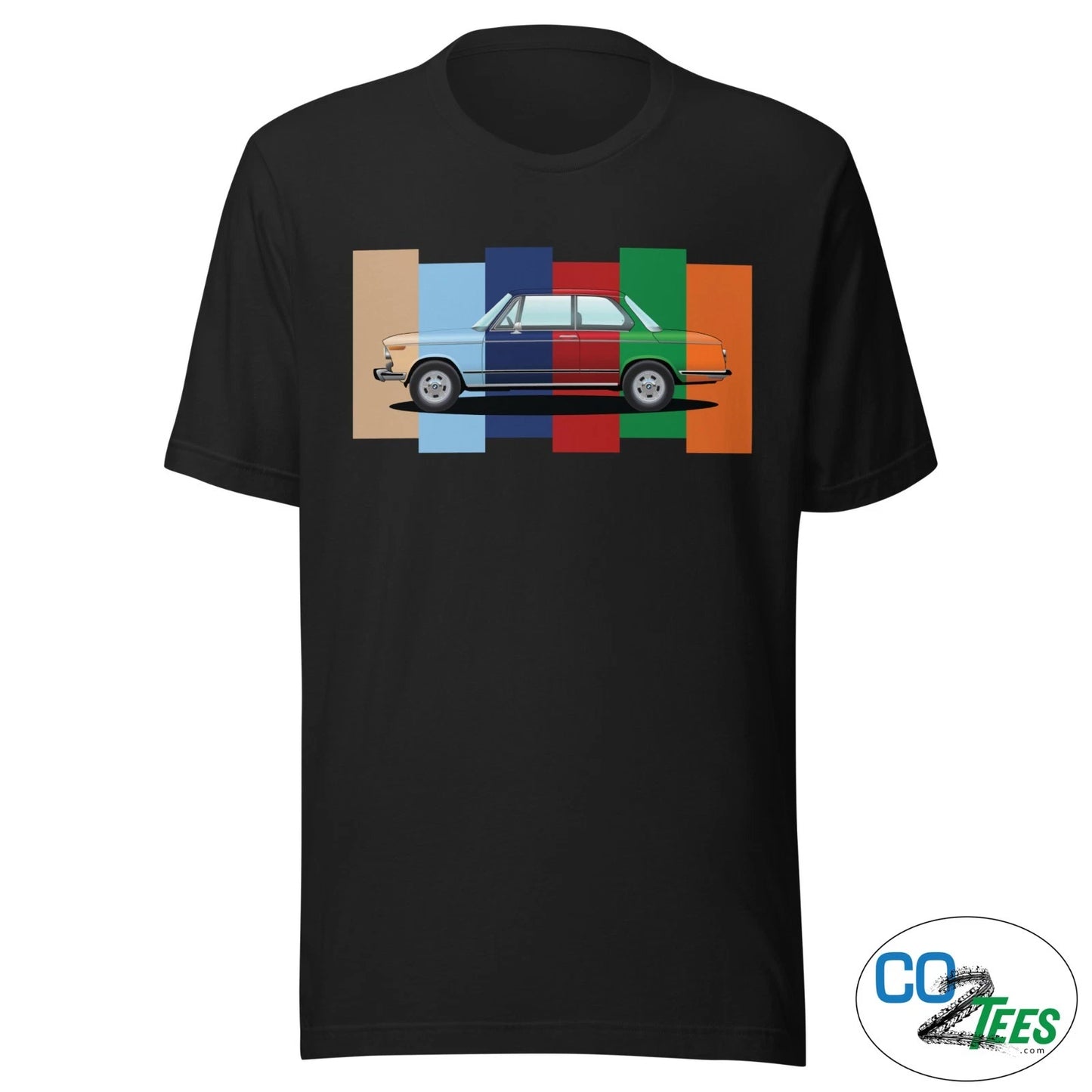 BMW 2002 Art Car E10 02 Series German Sports Car T-shirt