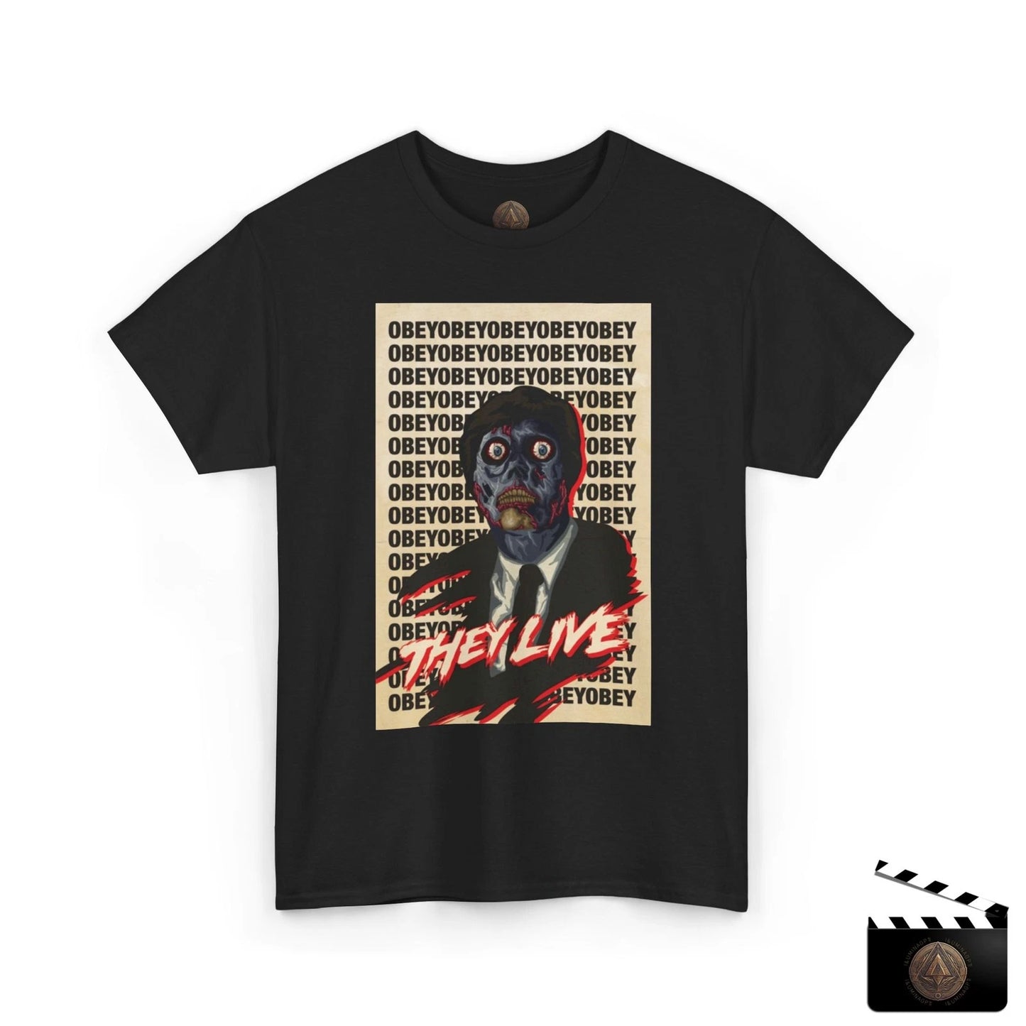 They Live Obey Movie Shirt, Unisex, Obey Consume Skeleton Tee, Retro Sci-Fi Gift